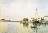 Harbor by Alfred Thompson Bricher